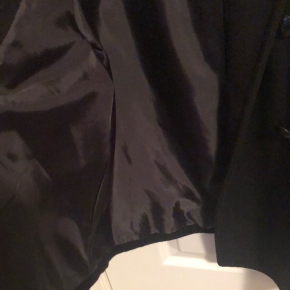 Black swing coat - Picture 5 of 6